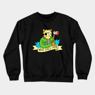 Axe Cat (Tittybats Design) Crewneck Sweatshirt